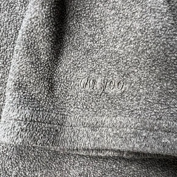 The North Face Men's Gray 1/4 Zip Pullover Fleece Size M - Picture 4 of 5